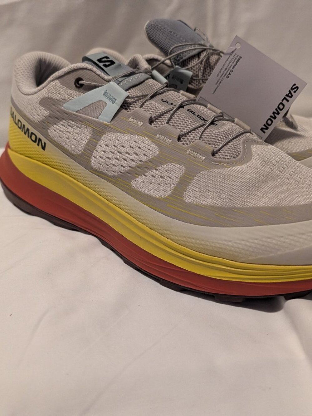 Salomon Ultra Glide 2 Trail Running Shoes, Women Sz. 11, Rainy Day Freesia - Picture 5 of 8